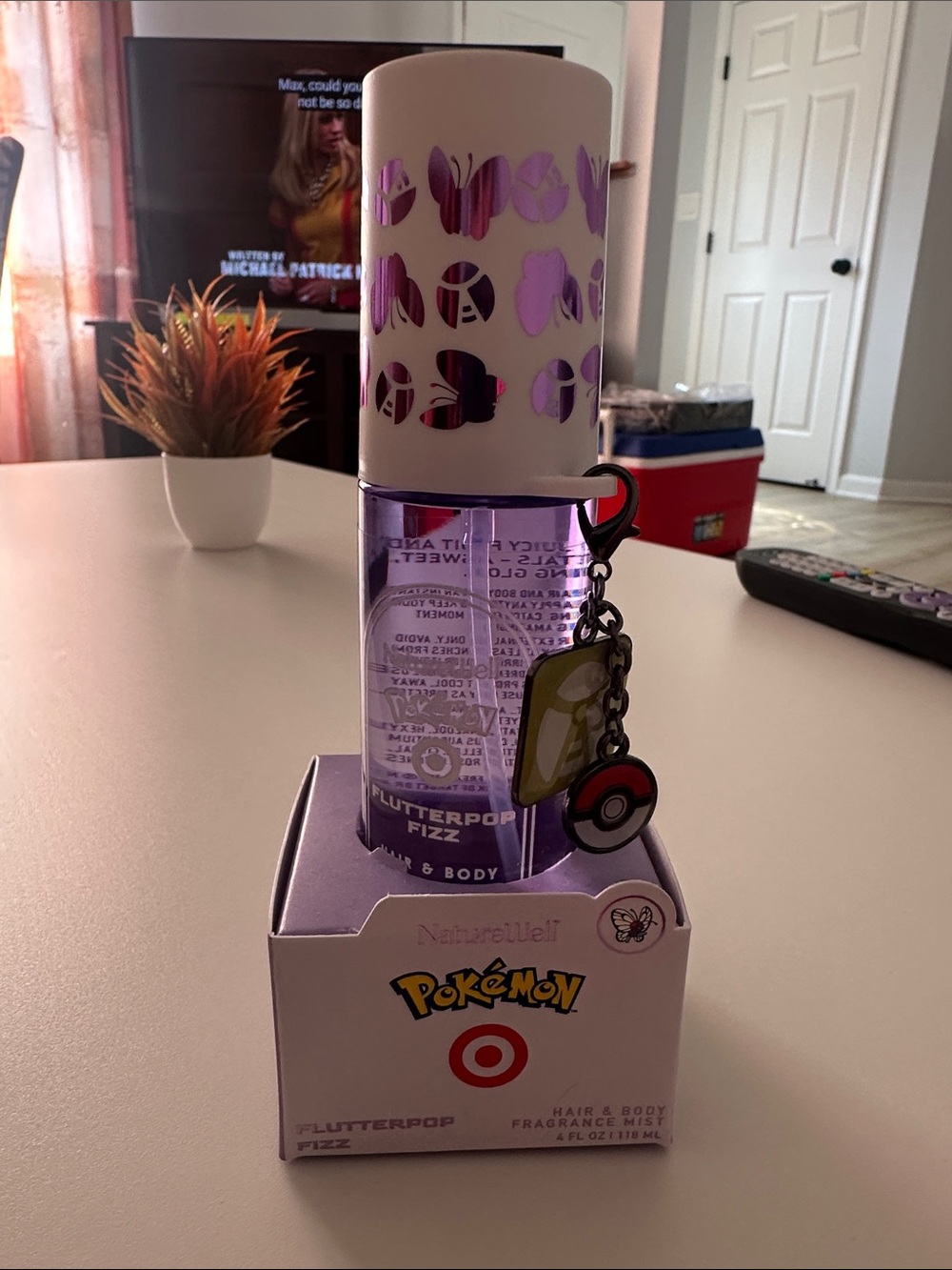 NatureWell and Pokemon Flutterpop Fizz Hair and Body Mist